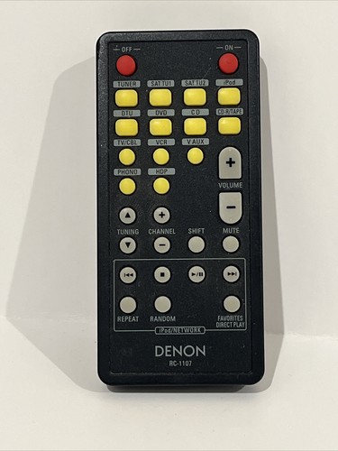Denon 1107 remote control - denon,