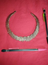 Collier torque bronze rigide