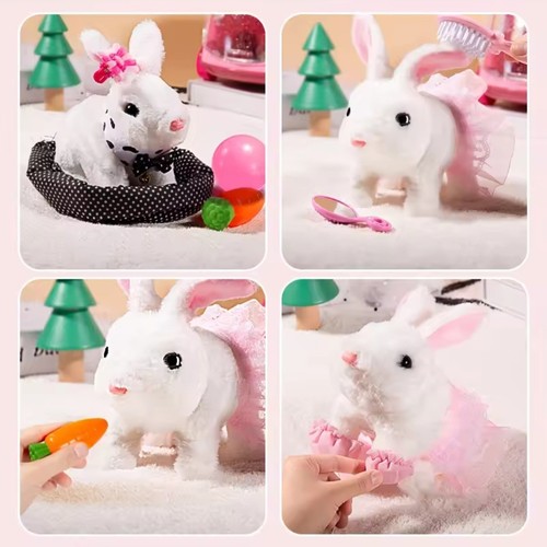 Peluche lapin électronique - peluche,