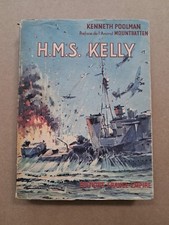 LIVRE  H.M.S. KELLY destroyer KENNETH POOLMAN guerre marine miltaria bateau réel