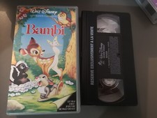 Cassette Vhs Disney Bambi