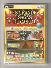 CASSE-BRIQUES - 3 JEUX - MICRO APPLICATION 2011 - JEU PC NEUF