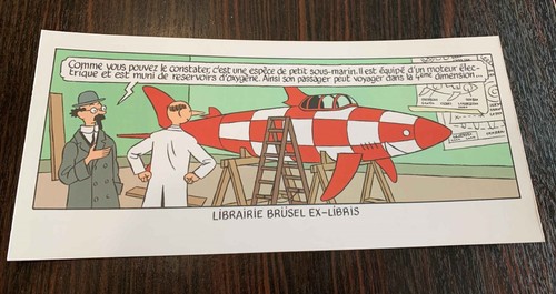 Libris tintin pastiche - , en