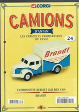 FASCICULE ALTAYA CORGI CAMIONS D'ANTAN  N°24 CAMIONNETTE BERLIET BRANDT