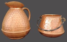 Ensemble pichet et cache pot