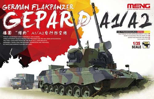 German flakpanzer gepard a2 - flakpanzer, a1/a2