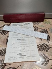 Ancienne  Regle De Calcul Raphoplex Complette A Saisir 