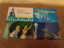 4 pass Euro Disney Disneyland