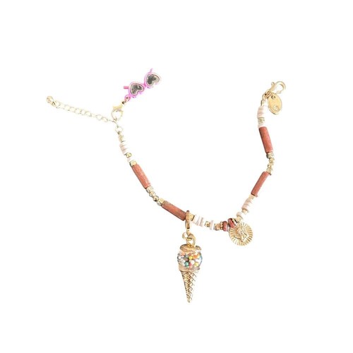 Hipanema bonzina gold bracelet - hipanema,