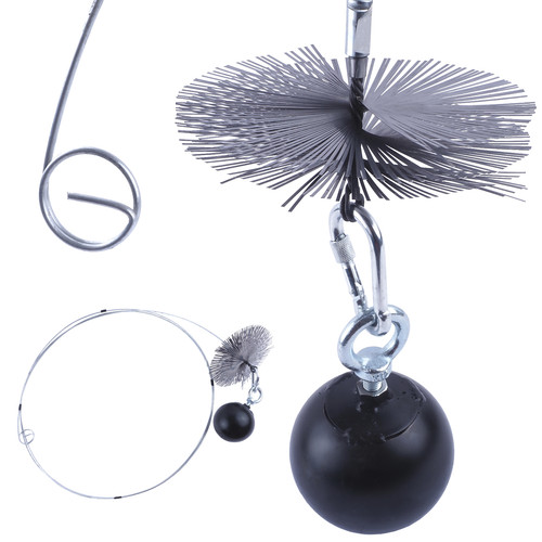 Brosse cheminée kit - cheminée,, de