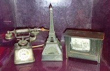 3 Taille Crayons anciens Metal