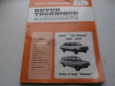 Revue Technique FIAT 131 Diesel 2000-2500..Berline et Break "Panorama "