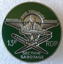 FORCES  SPECIALES  CAVALERIE 13 EME RDP RETIRAGE SECTION DE SABOTAGE*