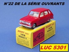 RENAULT 6 ROUGE #1416 N°22