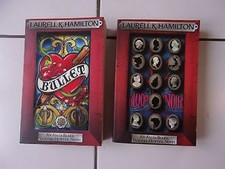 lot 2 Laurell K Hamilton ANITA BLAKE en anglais Bullet + Blood Noir tbe