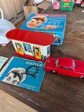 RARISSIME JOUET DISTLER POSTE DE CHARGEMENT D'ACCUS  MADE IN WESTERN GERMANY