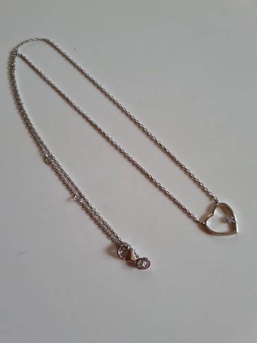 Collier argent 925 diamant - argent, et