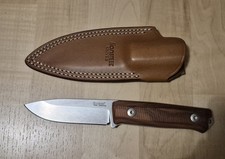 Couteau de survie/bushcraft Lionsteel B40 Wood - Bois Santos