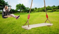 Balancoire De Jardin En Bois