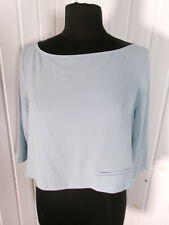 Crop Top polyester bleu COP