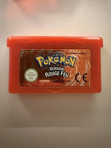 Pokémon version rouge feu - pokémon,