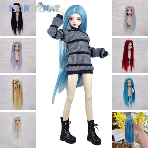 Cheveux longs droits bjd - et,