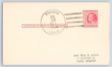 Fondis Colorado Elbert Co 1954