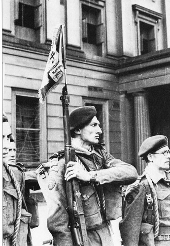 Ww2 fanion 1er bataillon - du,