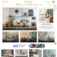 Développement de sites Web de design d'intérieur à vendre avec hébergement We...