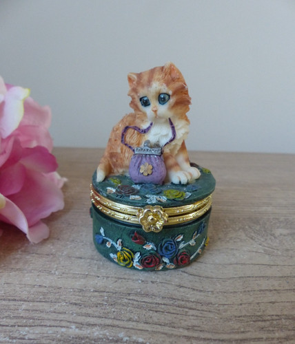Boîte bijoux résine - boîte, à