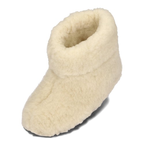 Pantoufles laine mouton - pantoufles,