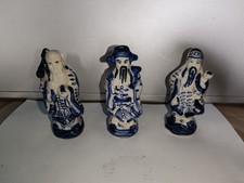 3 Chinese Statuette Ceramic