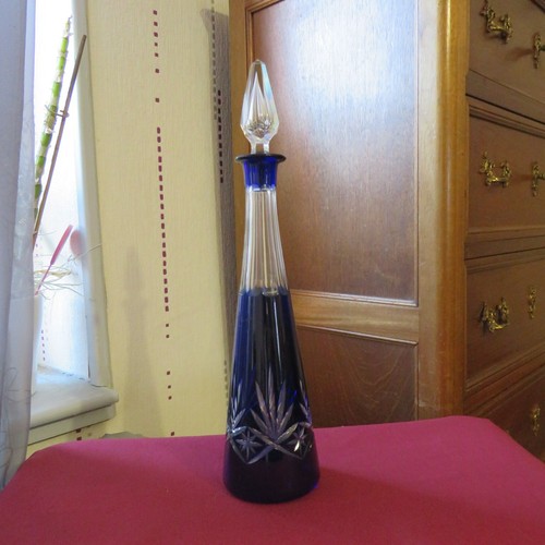Carafe vin couleur bleu - ,