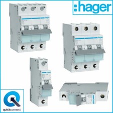 Hager Disjoncteurs QuickConnect unipolaire / tripolaire MBS / MCS