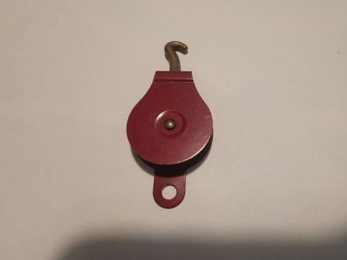 Meccano palan poulie rouge - a,