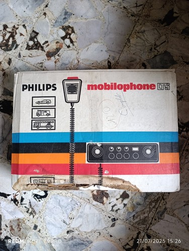 Rare philips mobilophone fm - rare,