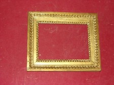 Cadre  époque 19 ème, En Bois Doré.