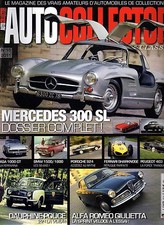 AUTO COLLECTOR 15 MERCEDES 300 SL DAUPHINE POLICE ALFA ROMEO GIULIETTA ASA 1000