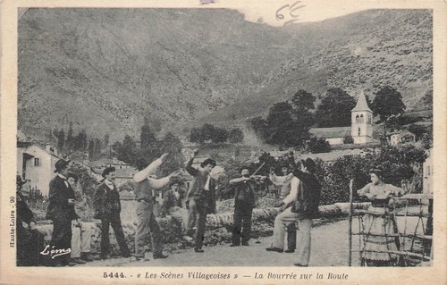 Scenes villageoises bourree - villageoises,