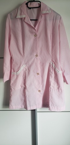 Blouse vintage rayée rose