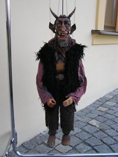 Marionnette diable - poupée originale faite à la main