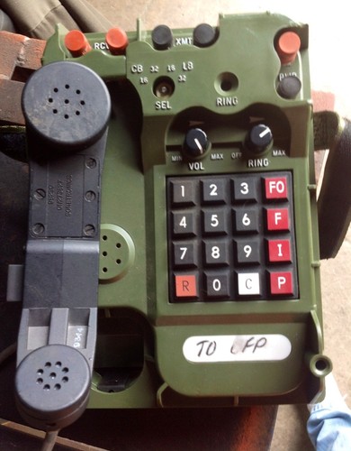 Military field phone - military,