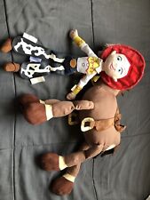 Disney Pixar Bullseye Horse Jessie Pull String Toy Story 16"