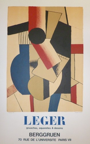 Fernand leger affiche - fernand, en