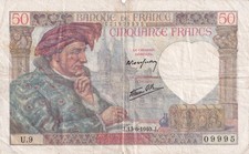 50 Francs Jacques Coeur -