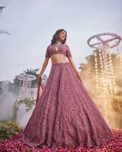 Partywear lehenga choli - partywear,