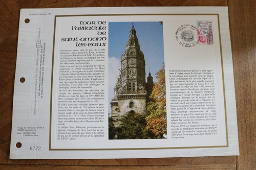 Feuillet cef 1977 - feuillet,