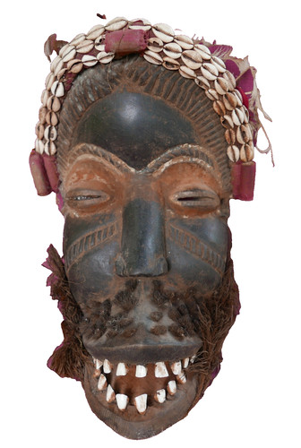 Grand masque africain - africain, dan