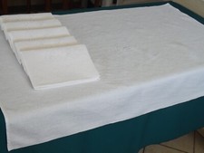 6 immenses serviettes de