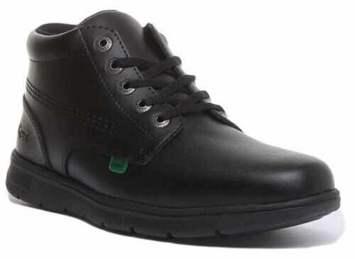 Bottes cuir lacets - À,